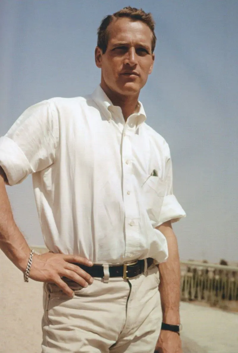 Oxford Cloth Button-Down Shirt - Paul Newman